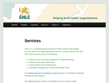 Tablet Screenshot of ghlc.ca